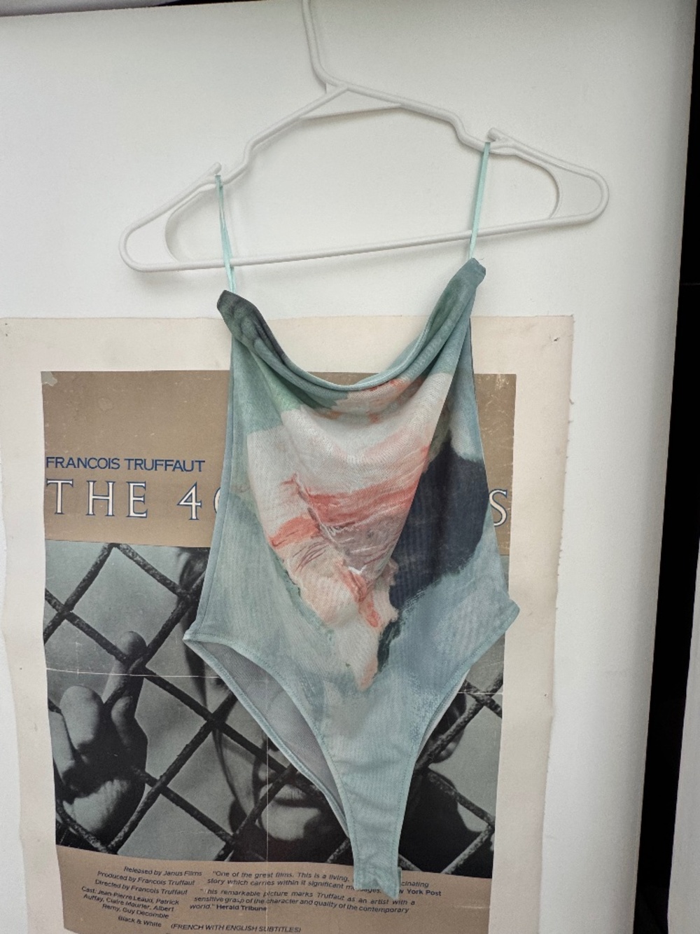 Zara Abstract Seashell Print Mesh Bodysuit - Picture 2 of 5